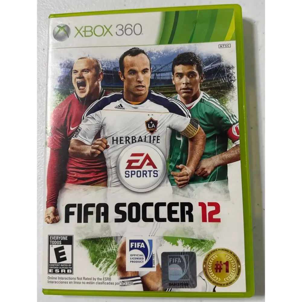 FIFA Soccer 12 Xbox 360 Complete CIB EA Sports